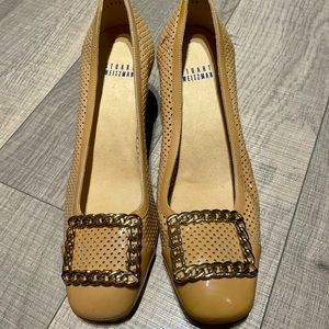 Stuart Weitzman patent leather pumps